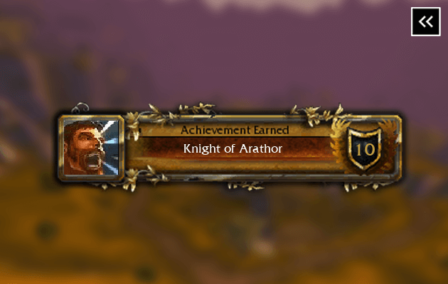 Buy WotLK Knight Of Arathor Achievement Boost ConquestCapped