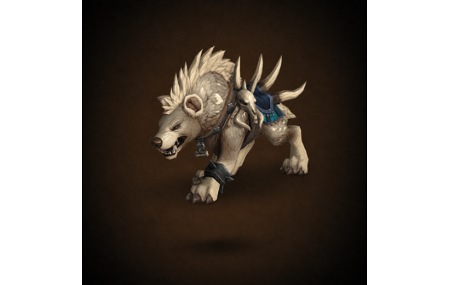 Alabaster Hyena