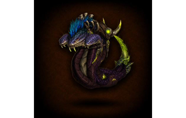 Indigo Coiled Horror