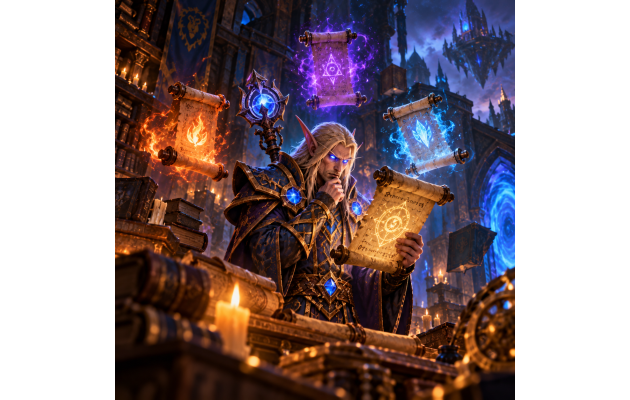 WoW Forever Mage Scrolls
