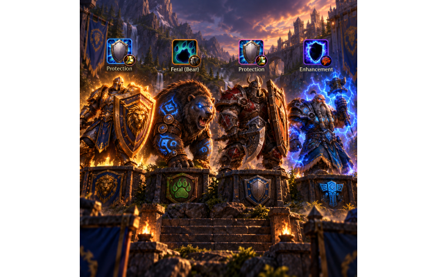 WoW Forever Tank Tier-Liste