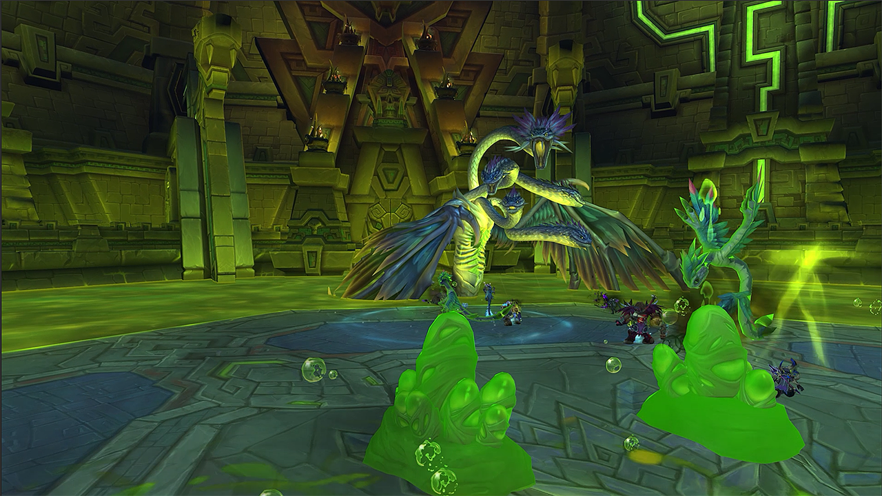 Ula'tek, boss final du raid l’abîme Venimeux