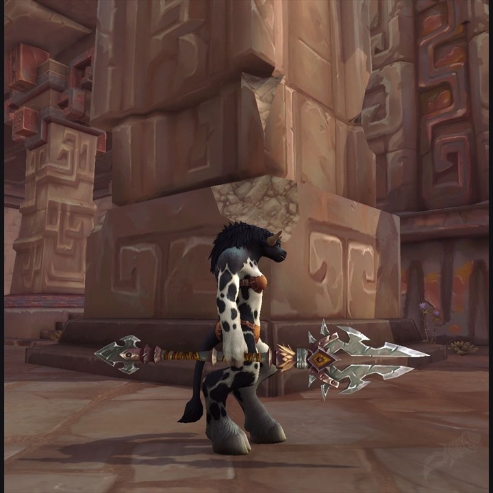 Honorbound Pigsticker polearm transmog