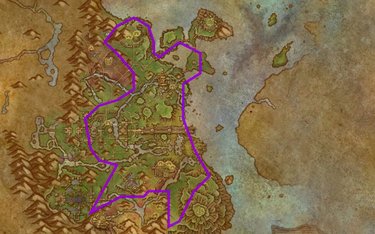 Route d’Herboristerie à Zul'Aman