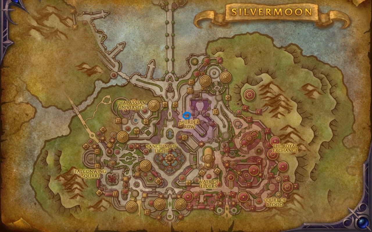 Emplacement du formateur d’Herboristerie de Midnight