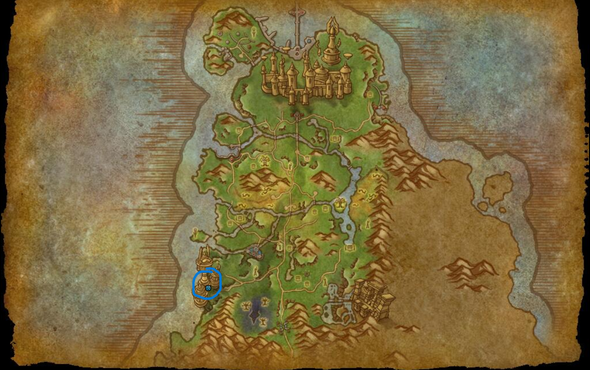 Windrunner Spire Entrance Location