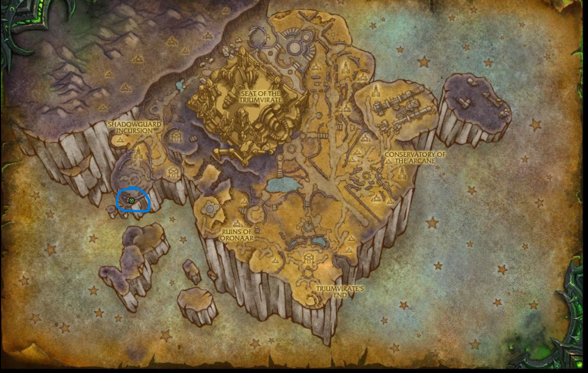 Seat of the Triumvirate Entrance Location