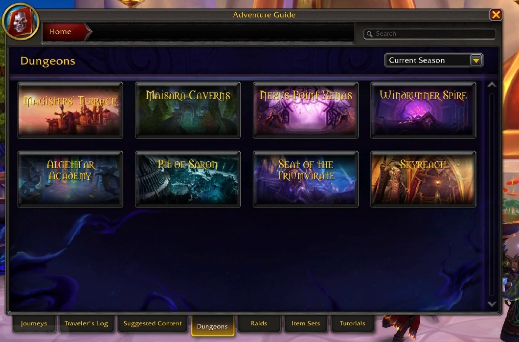 Season 1 Dungeon Pool