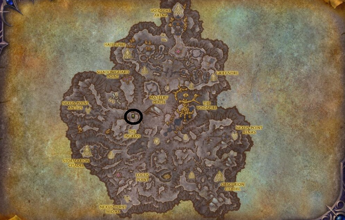 Grotte d'Abondance dans Voidstorm