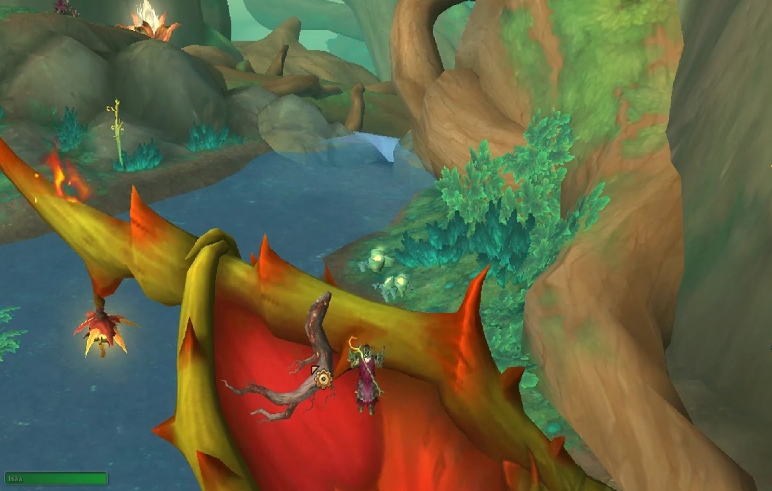 Burning Branch of the World Tree