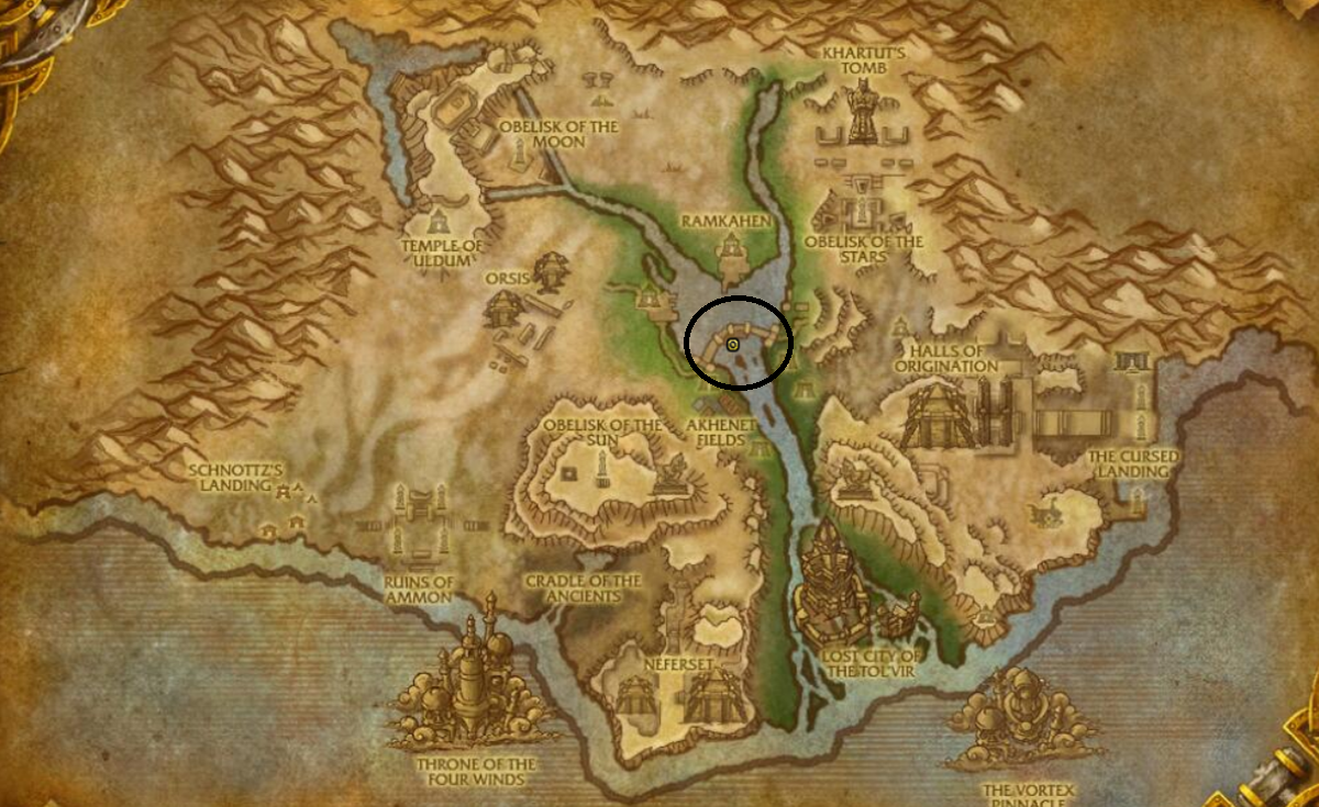 Entering Ny'alotha
