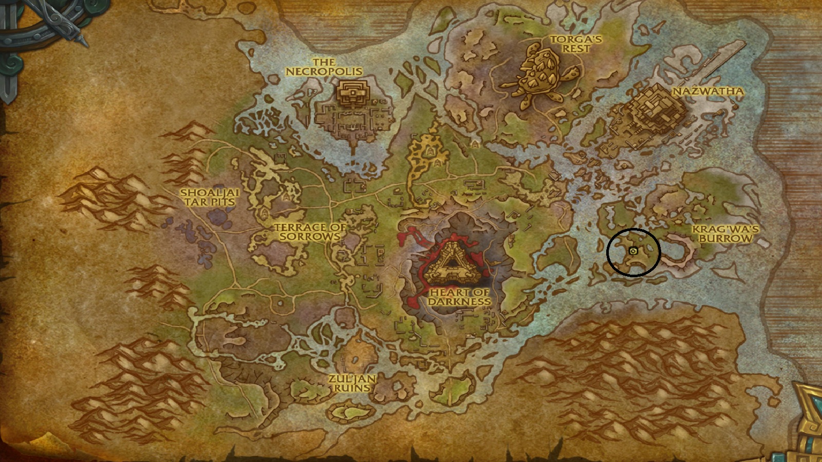 Gottum map