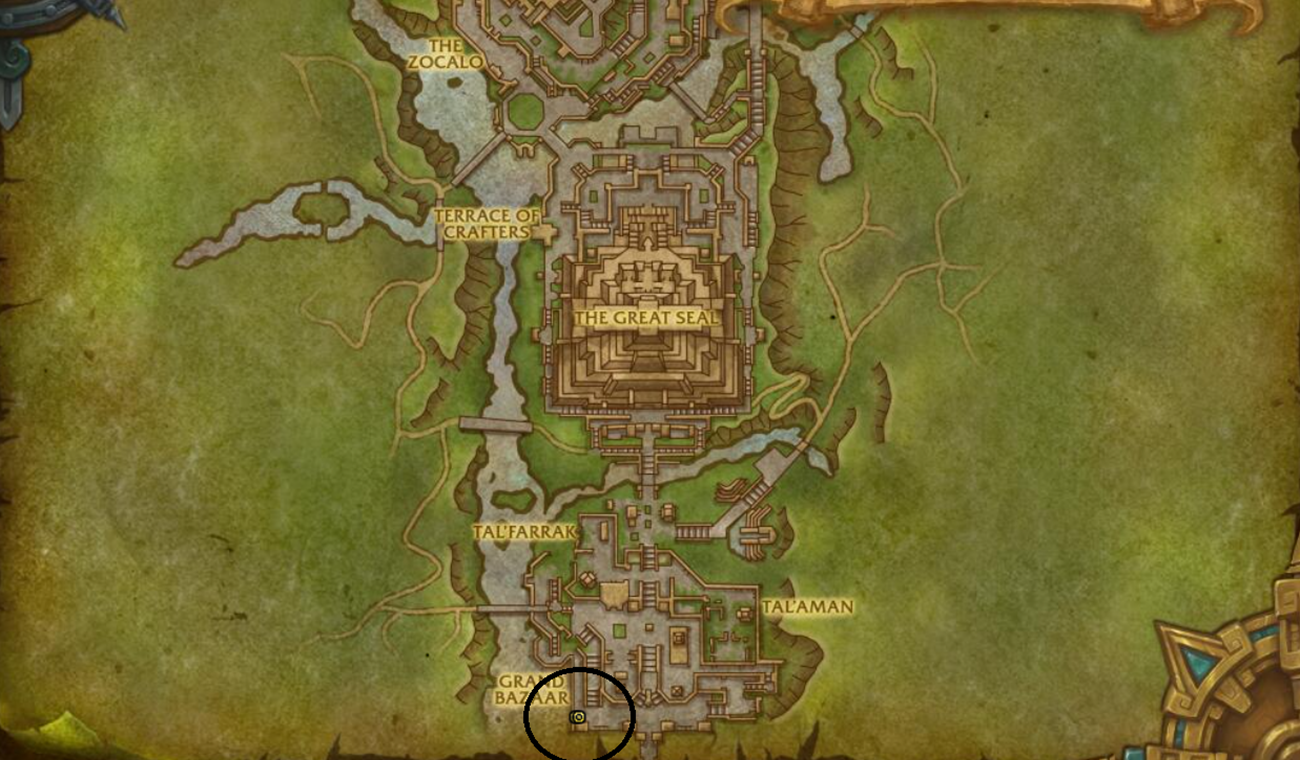 Horde-Expeditionskarte