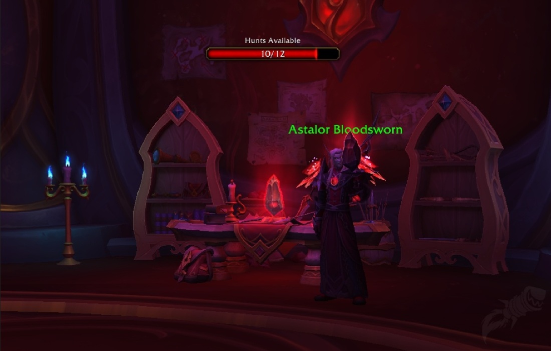 Hunt Table in Astalor's Sanctum