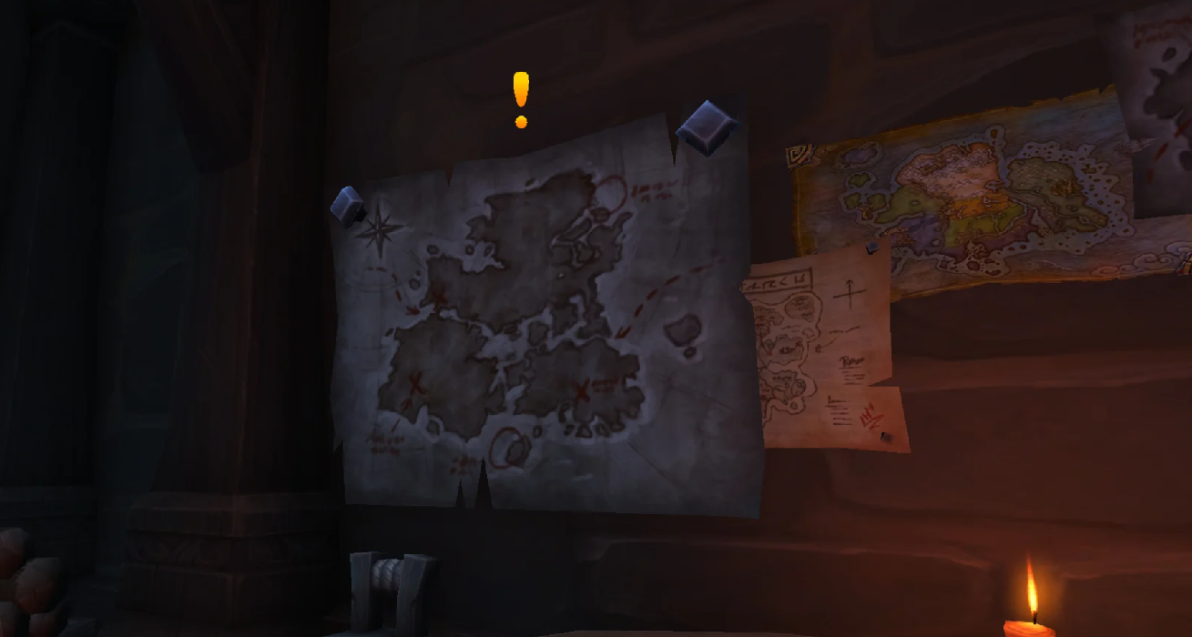 Aufklärungskarte in Boralus