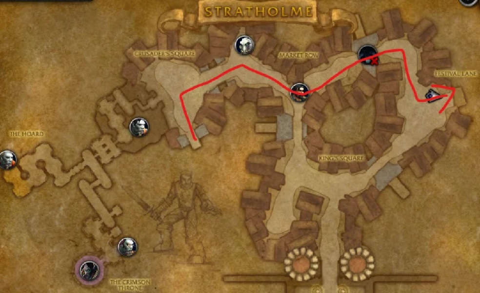 Stratholme route