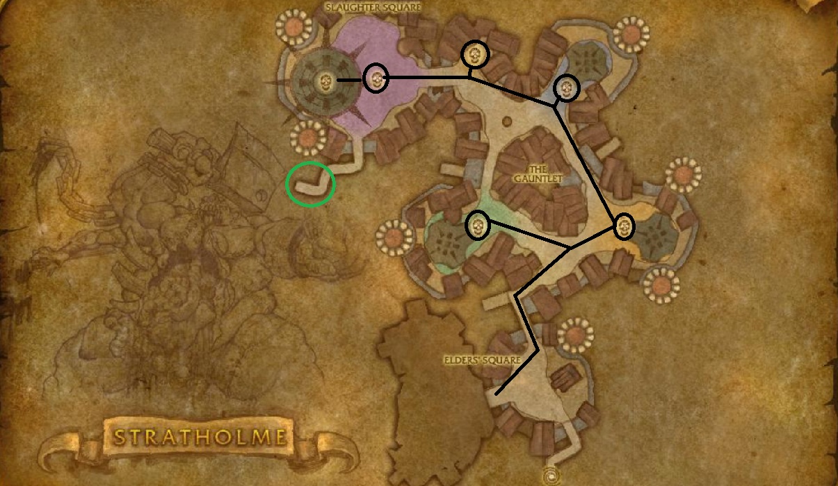 Stratholme route
