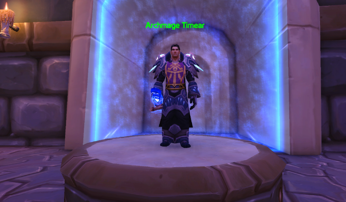 Erzmagier Timear in Dalaran