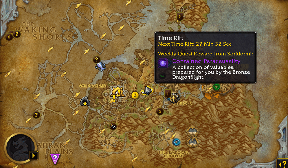 Active Time Rift Event