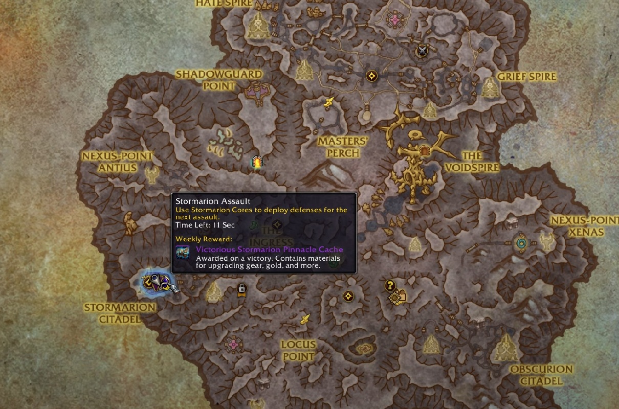Stormarion Assault location in Voidstorm