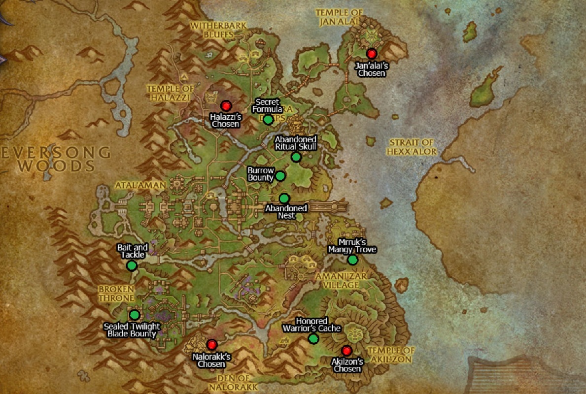 Treasures of Zul'Aman