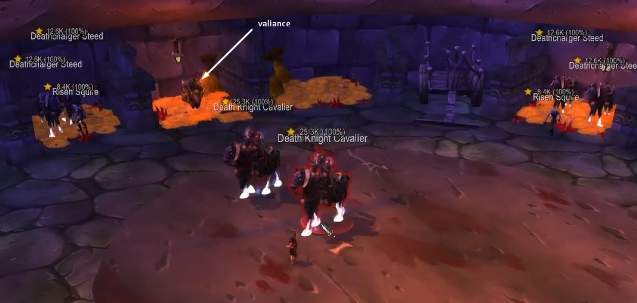 Valiance in the stables