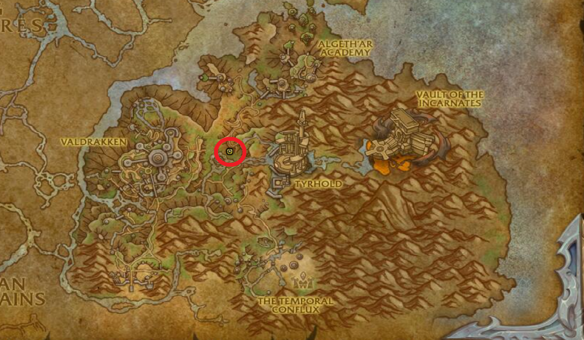 Warden Krizzik Vendor Location