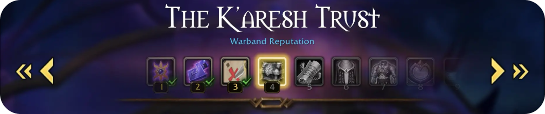 How to Farm K'aresh Trust Renown