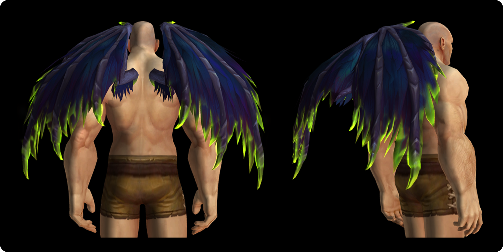 Ophidian Patagia back cosmetic sold for Undercoin
