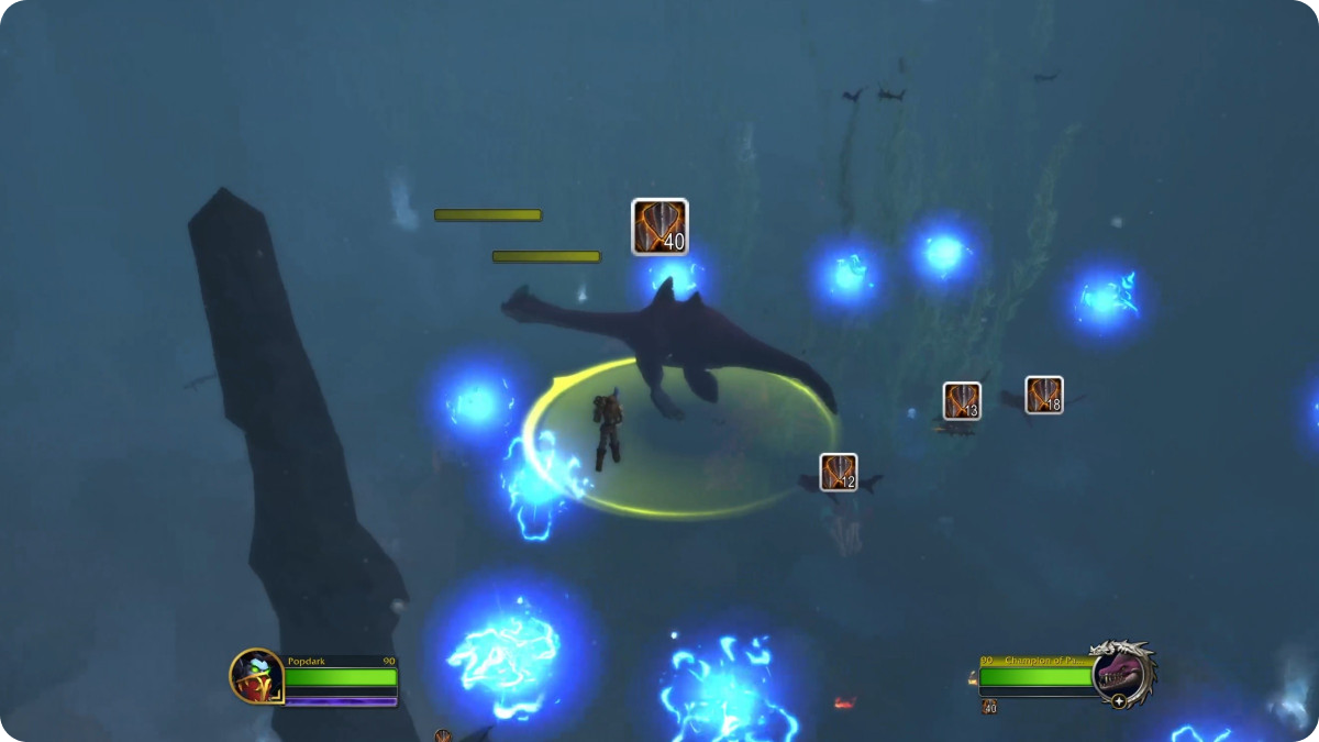 Harpoon Fishing in Abyss Anglers