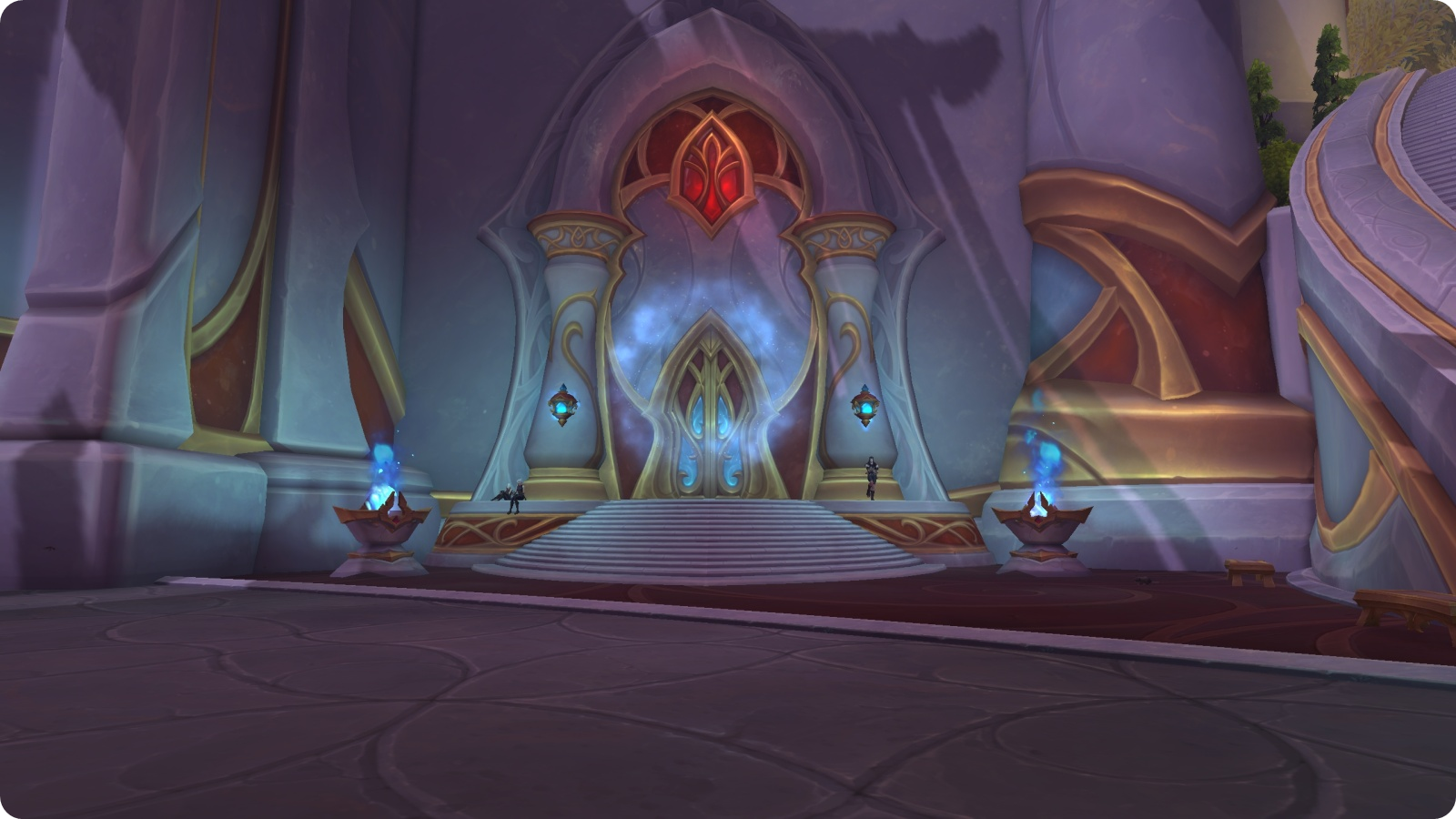 Entrée du donjon de l’Allée du meurtre dans WoW Midnight