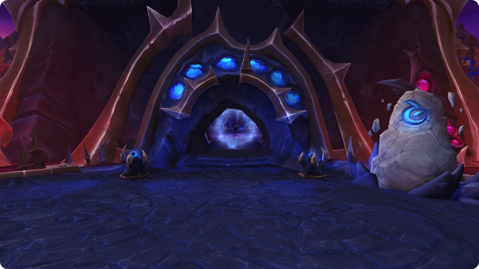 Voidscar Arena dungeon entrance in WoW Midnight