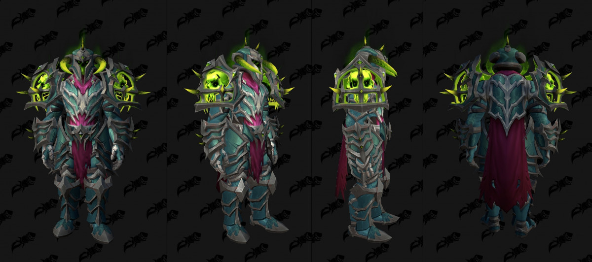 Set de classe du Chevalier de la mort Midnight Saison 2 teinte 2