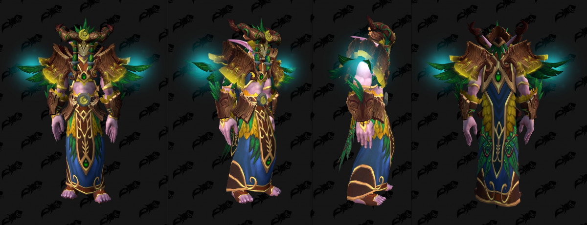 Set de classe du Druide Midnight Saison 2 teinte 3