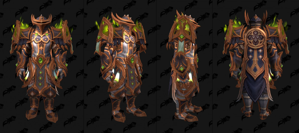 Set de classe du Paladin Midnight Saison 2 teinte 1