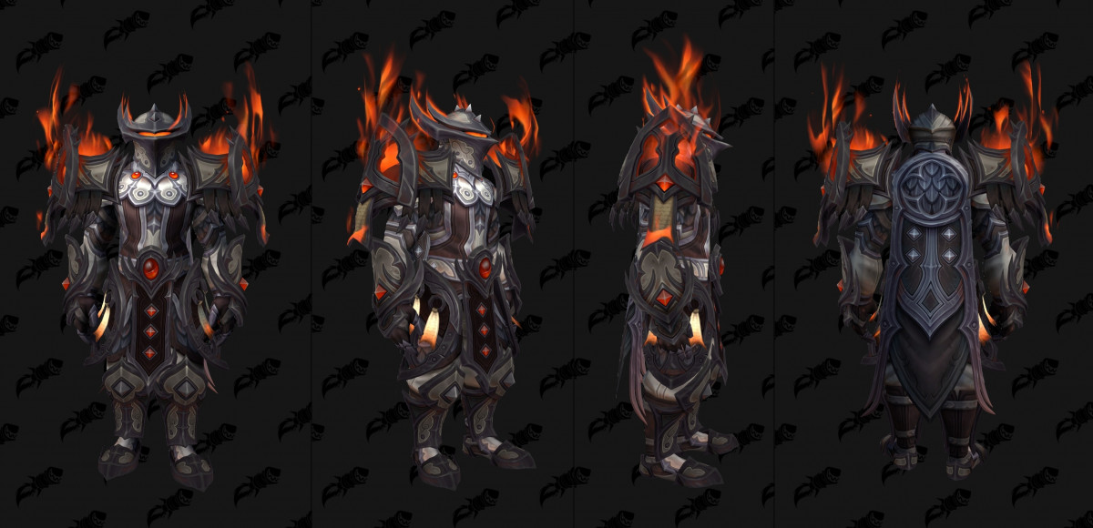 Set de classe du Paladin Midnight Saison 2 teinte 3