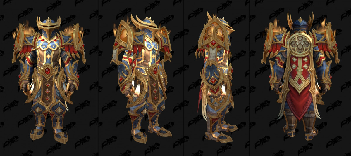 Set de classe du Paladin Midnight Saison 2 teinte 4