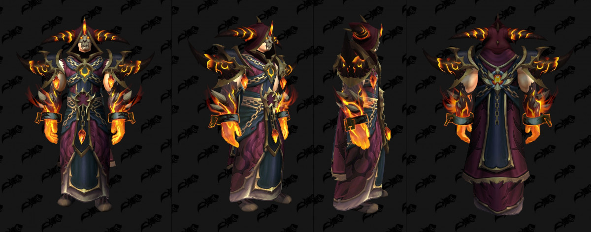 Set de classe du Démoniste Midnight Saison 2 teinte 3