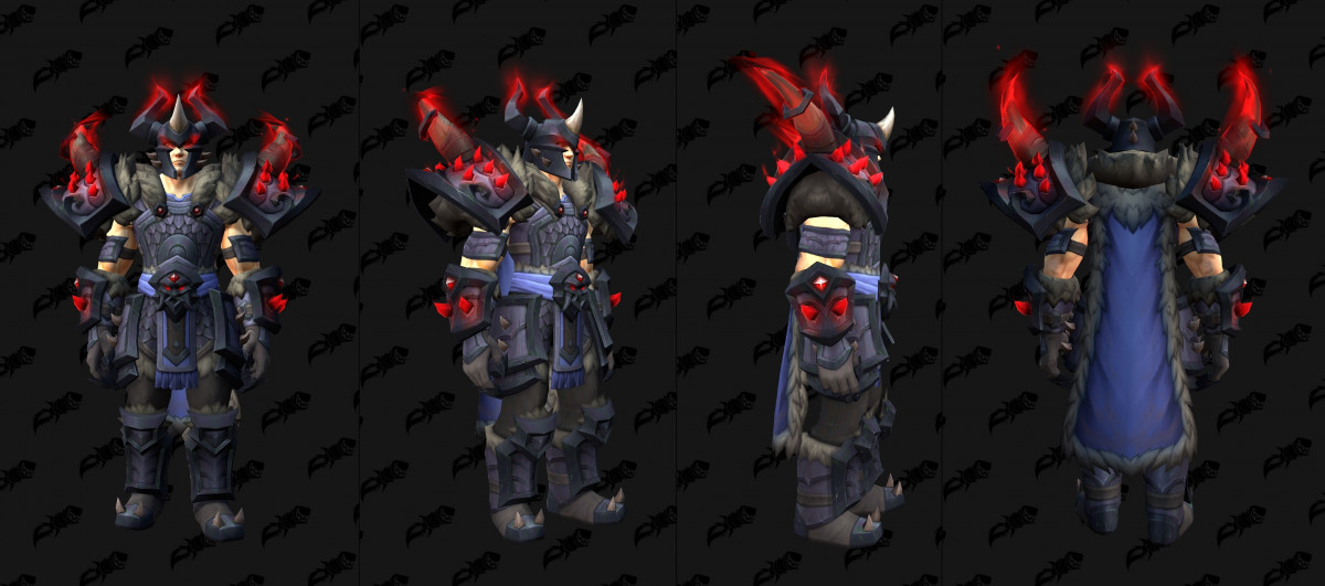 Set de classe du Guerrier Midnight Saison 2 teinte 4