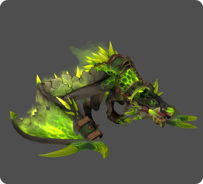 Drake-sang du gladiateur venimeux, la monture de Gladiateur: saison 2 de Midnight