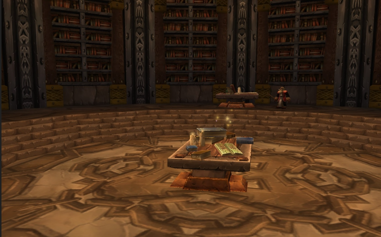 Journal de recherche de l'archimage Théocrite - capture d'écran de l'emplacement 2 - WoW Forever