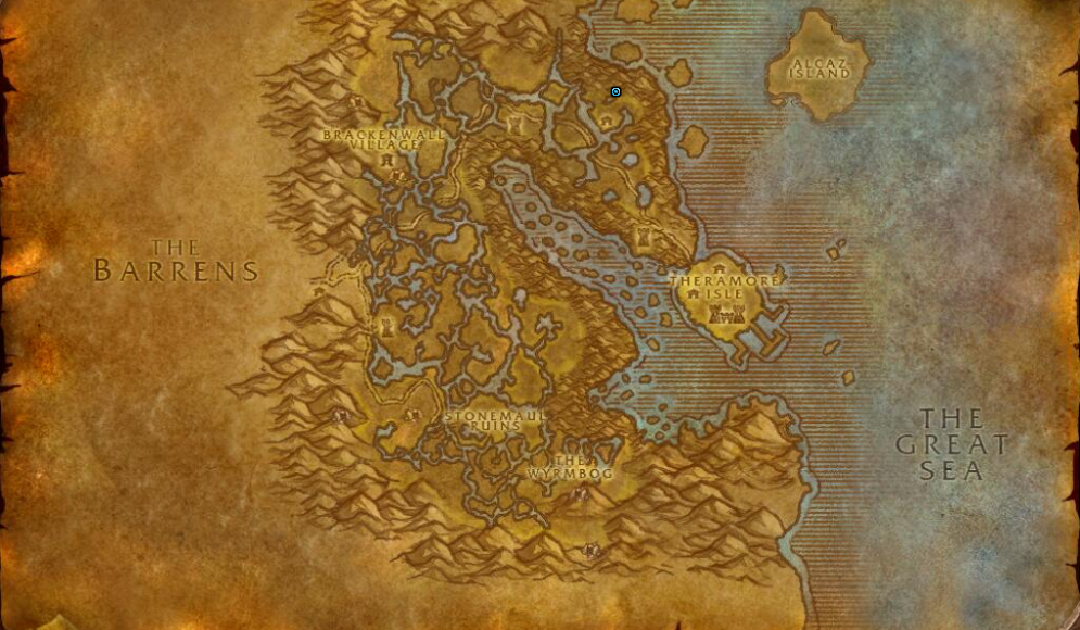 Parchemins de Goaz - capture d'écran de l'emplacement 1 - WoW Forever