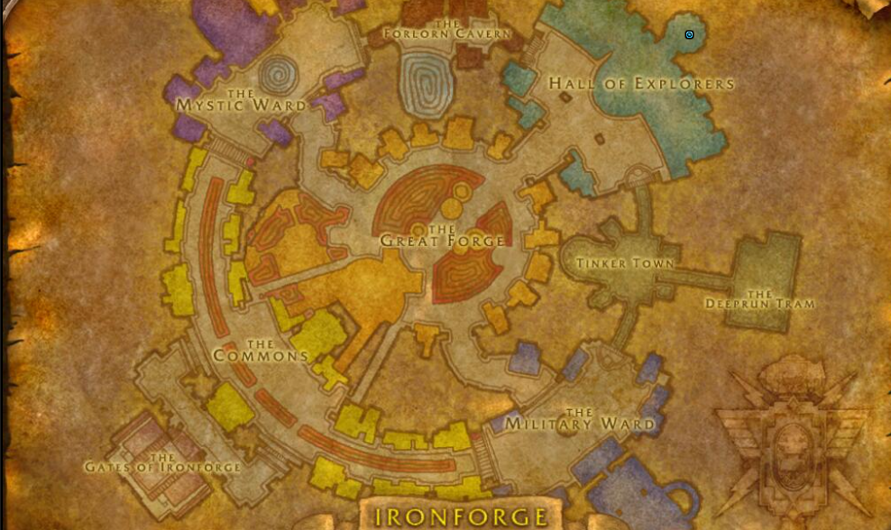 Journal de recherche de l'archimage Théocrite - capture d'écran de l'emplacement 1 - WoW Forever