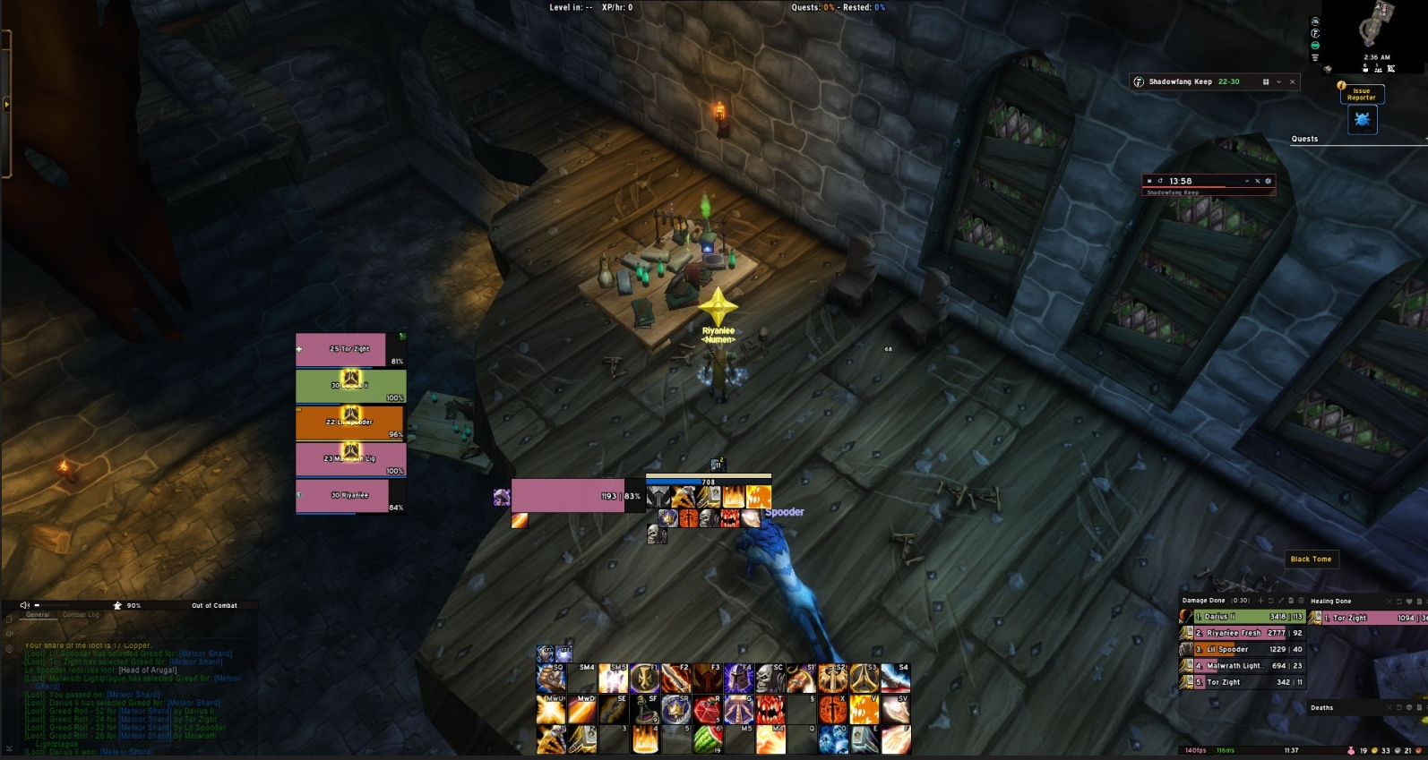 Black Tome location after Archmage Arugal in Shadowfang Keep