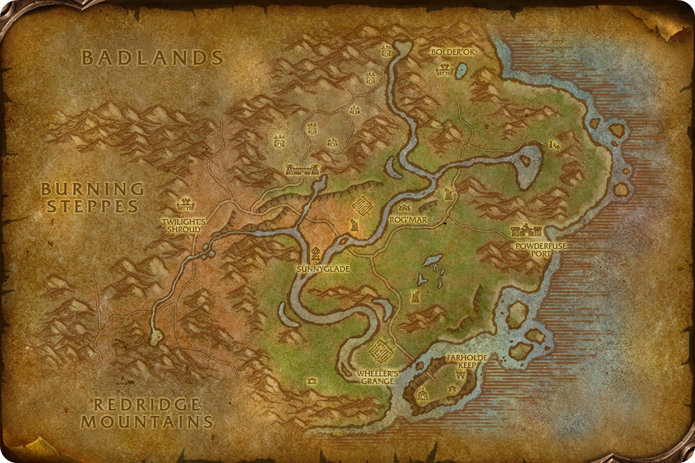 The Riverglades Zone in WoW Forever