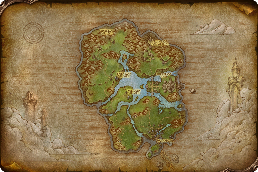 Zephras Isle Starting Zone in WoW Forever