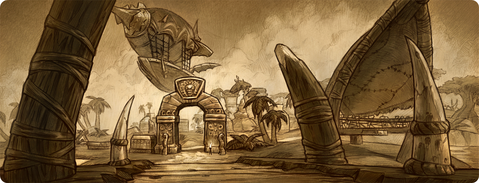 Darkspear Islands Loading Screen in WoW Forever