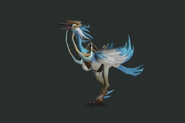Modèle 3D de la monture Swift Empyrean Galestrider dans WoW Forever