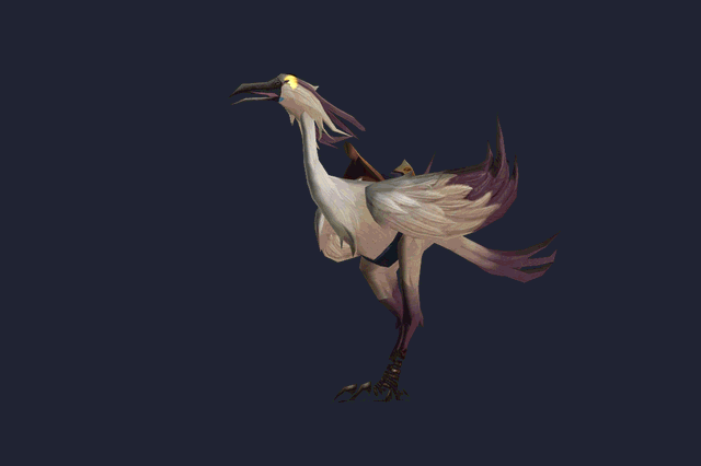 Modèle 3D de la monture Umber Galestrider dans WoW Forever