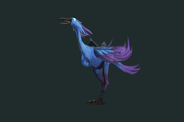 Modèle 3D de la monture Regal Galestrider dans WoW Forever
